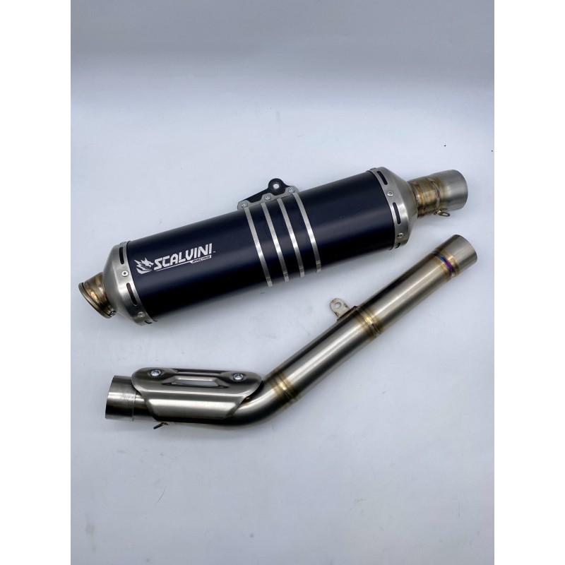ESCAPE COMPLETO PARA KOVE 450 RALLY SPECIAL BLACK SCALVINI