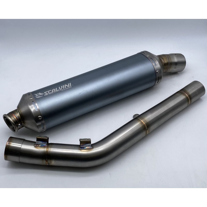 ESCAPE COMPLETO PARA KOVE 450 RALLY TITANIUM GRAY